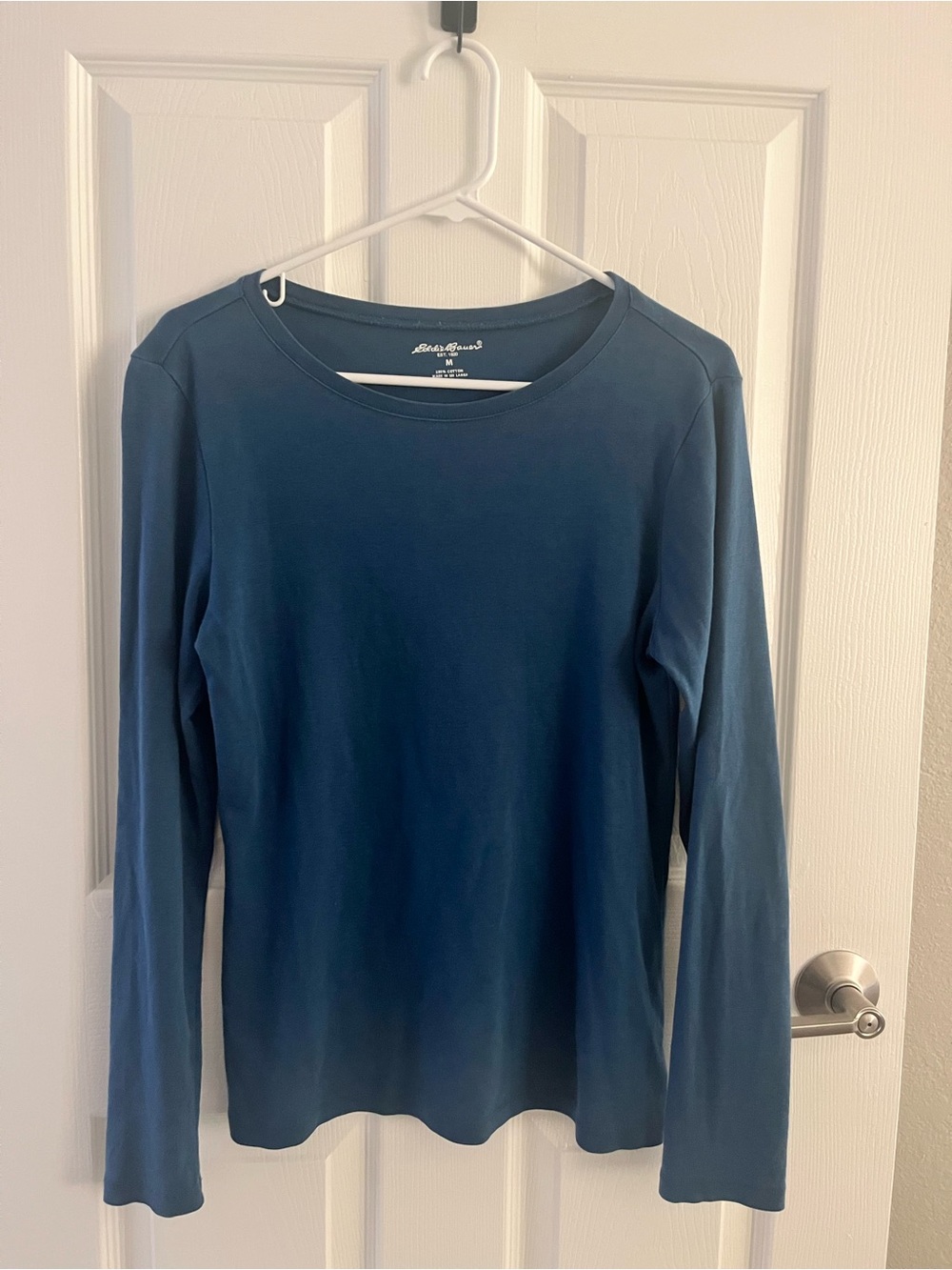 Eddie Bauer Women's Long-Sleeve Top in Dark Blue